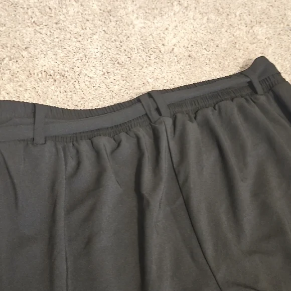 Torrid Black Tie Front Tapered Pants - Picture 8 of 11